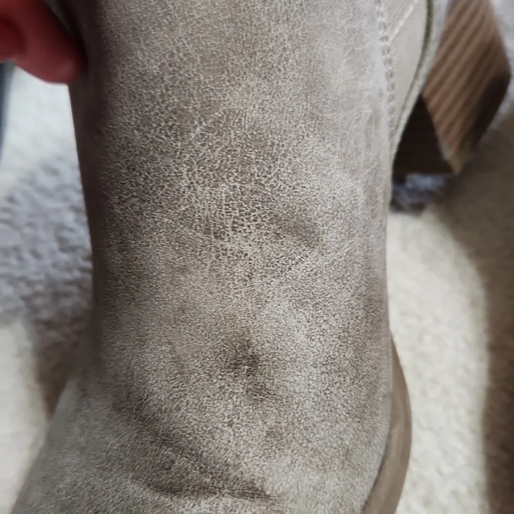 Naturalizer Soul Ankle Tan/Gray Boots - 7.5